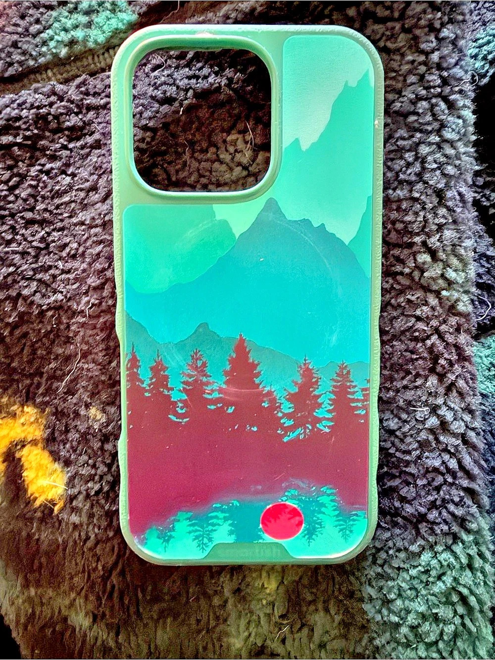 3/$60 Smartish Gripmunk with MagSafe (Moving Mountains Design) iPhone 16 Pro Cas